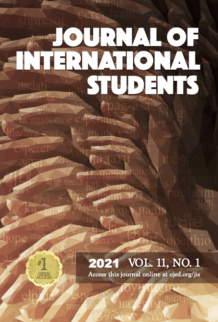 					View Vol. 11 No. 1 (2021): Journal of International Students
				