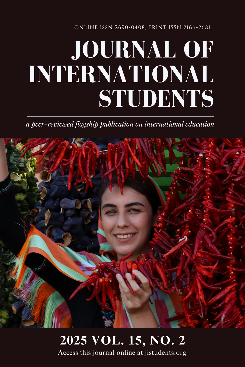 					View Vol. 15 No. 2 (2025): Journal of International Students
				