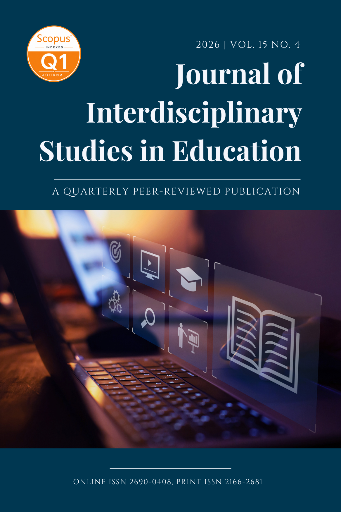 					View Vol. 15 No. 4 (2026): Journal of Interdisciplinary Studies in Education
				